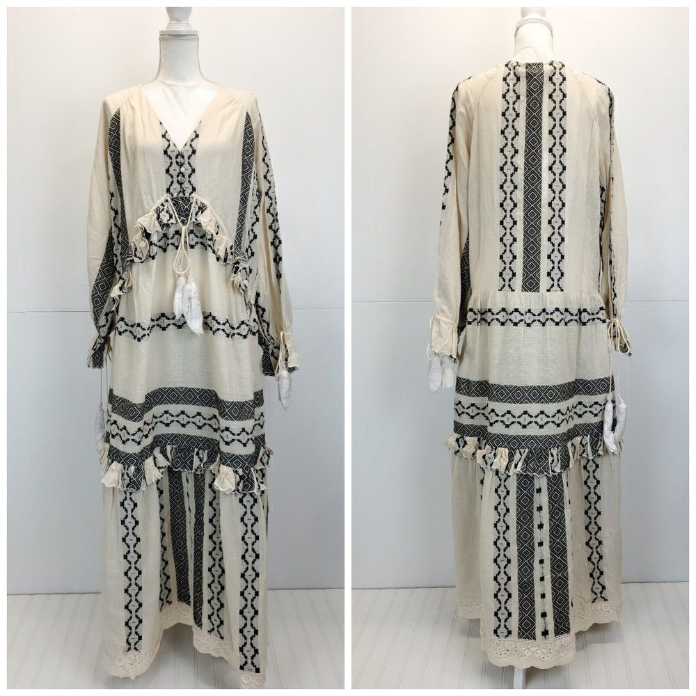 Hemant & Nandita Moira Kaftan Maxi Dress - Picture 6 of 13